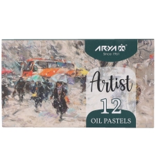 پاستل 12 رنگ آرتیست آریا