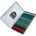 ست مداد طراحی آرتیست آریا طرح جعبه فلزی