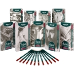 ست مداد طراحی آرتیست آریا طرح جعبه فلزی