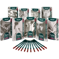 ست مداد طراحی آرتیست آریا طرح جعبه فلزی