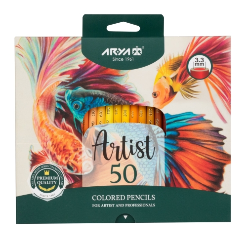 مداد رنگی 50 رنگ آرتیست آریا